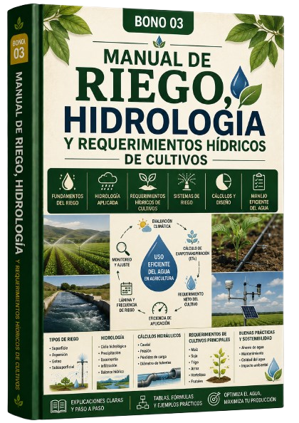 Bono 03 - Manual de Riego, Hidrología y Requerimientos Hídricos de Cultivos
