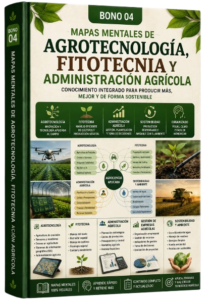 Bono 04 - Mapas Mentales de Agrotecnología, Fitotecnia y Administración Agrícola